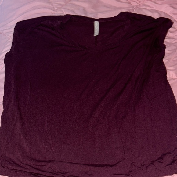 Athleta Tops - Athleta Red Sleeveless T-Shirt Top